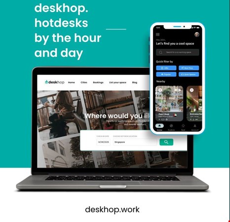 Desk Hop by Remote Tribe image on Nomad Stays